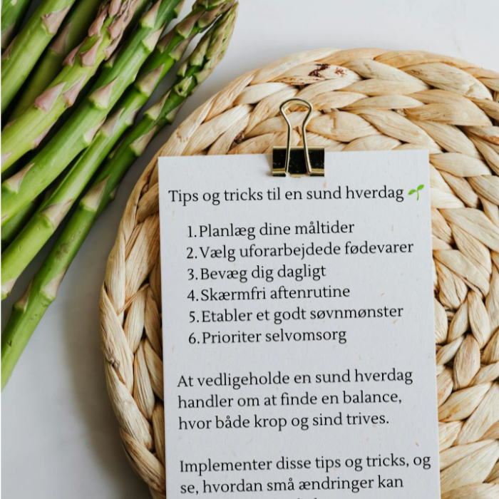 Tips og tricks til en sund hverdag 🥦💚