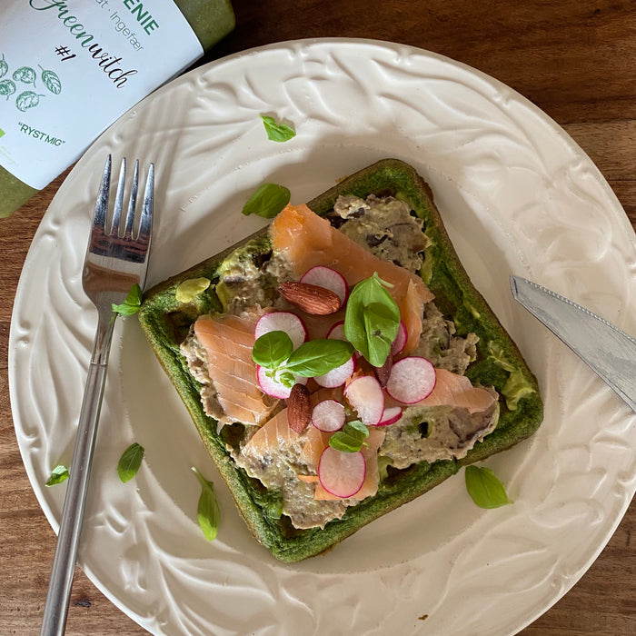 Sunde glutenfri Grøntsagsvafler med Greenie#1