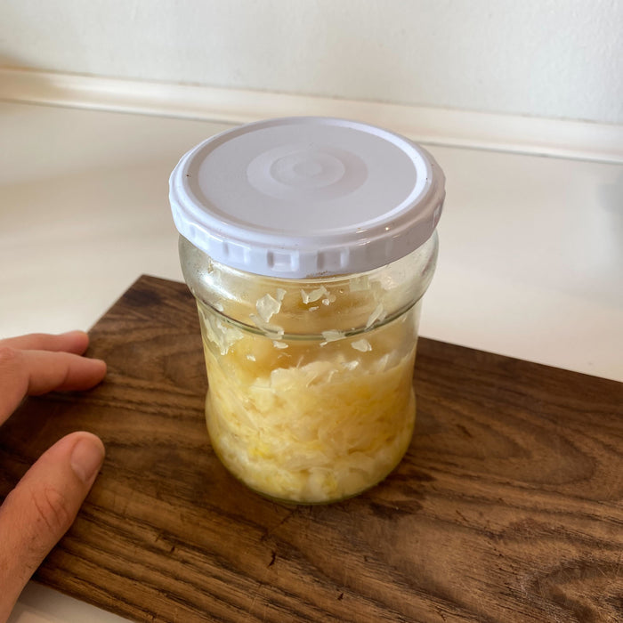 Opskrift på nem og sund fermenteret kål - sauerkraut