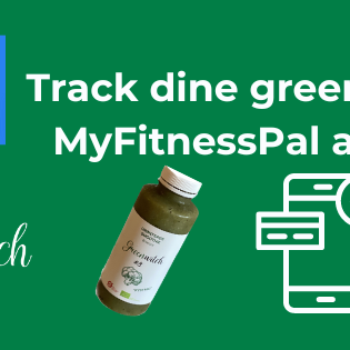 Track dine greenie smoothies på MyFitnessPal appen