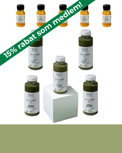 Green Lover Kassen 15% rabat som medlem